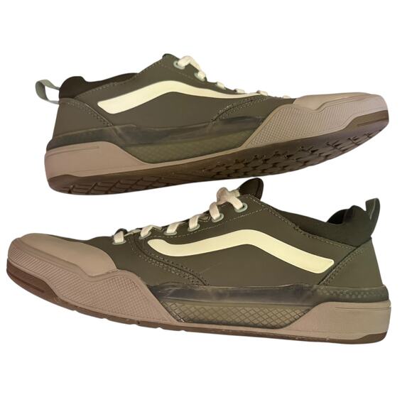 Vans BMX Peak X Lewis Mills Green Sneakers Size 10 - Picture 7 of 8